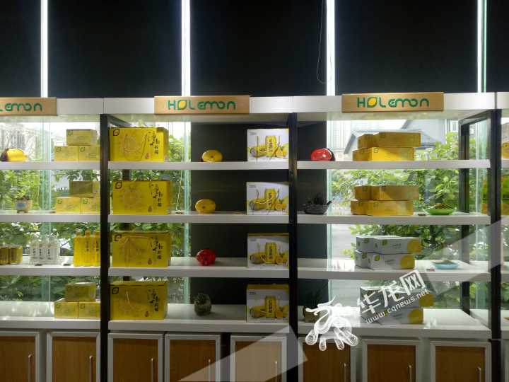 各种各样的柠檬产品 实习记者 刘洁摄.jpg