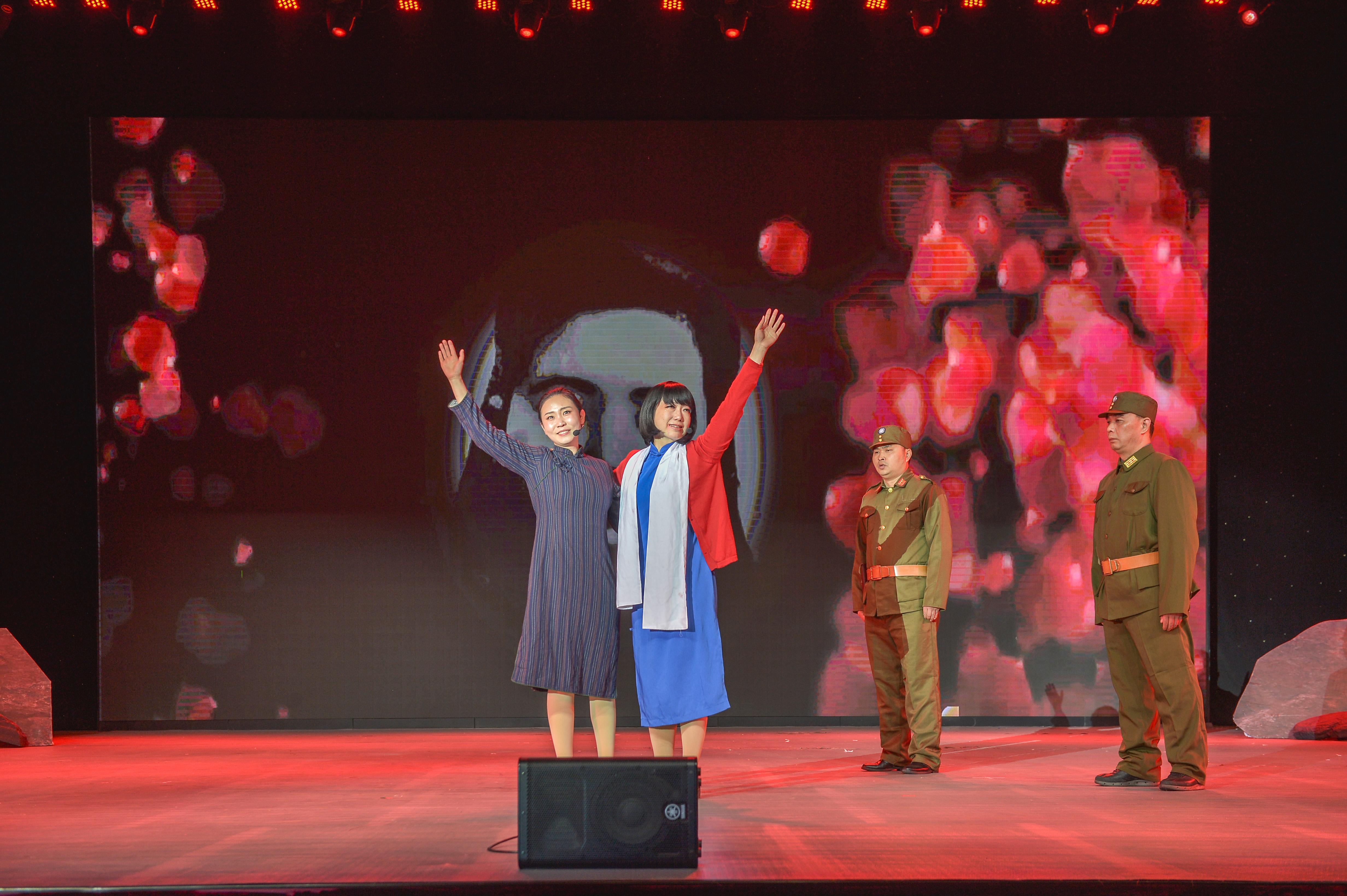 红岩革命故事展演特色思政课现场。通讯员 戴子妍 赵迪 张彤 红岩革命故事展演特色思政课现场。通讯员 戴子妍 赵迪 张彤