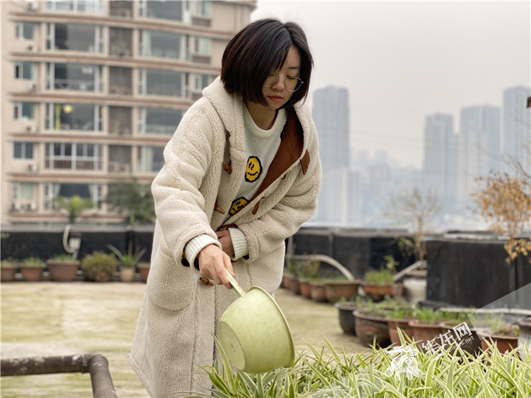 老旧楼宇屋顶改造完成后,居民越来越懂生活。 华龙网-新重庆客户端 刘钊 摄 老旧楼宇屋顶改造完成后,居民越来越懂生活。 华龙网-新重庆客户端 刘钊 摄