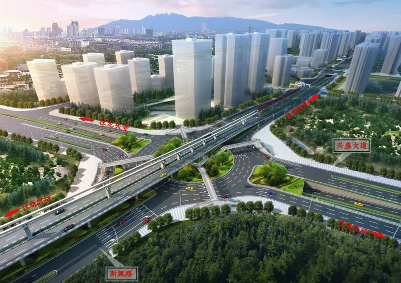 项目效果图 城发公司供图 项目效果图 城发公司供图