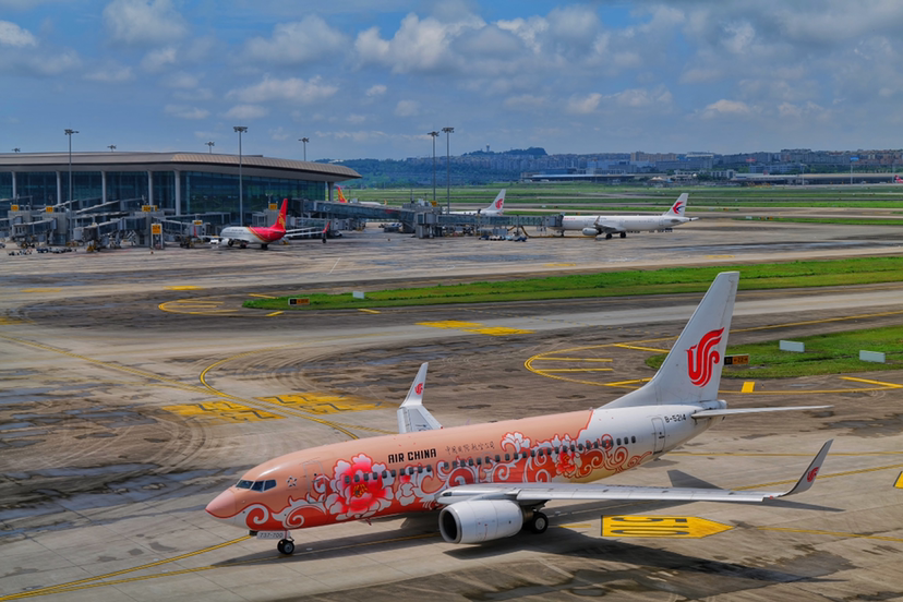 暑运期间重庆江北国际机场预计迎送旅客800万人次 。重庆江北国际机场供图 华龙网-新重庆客户端发