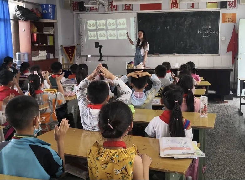 孩子们在课堂上变得活跃了。渝北区教委 供图 华龙网-新重庆客户端 发