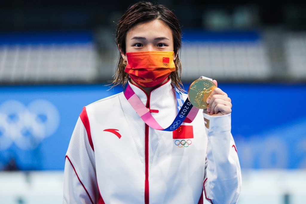 施廷懋卫冕跳水3米板金牌缔造传奇 图片来源：视觉中国