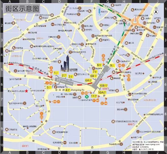 街区示意图 重庆轨道集团供图 华龙网-新重庆客户端 发 街区示意图 重庆轨道集团供图 华龙网-新重庆客户端 发