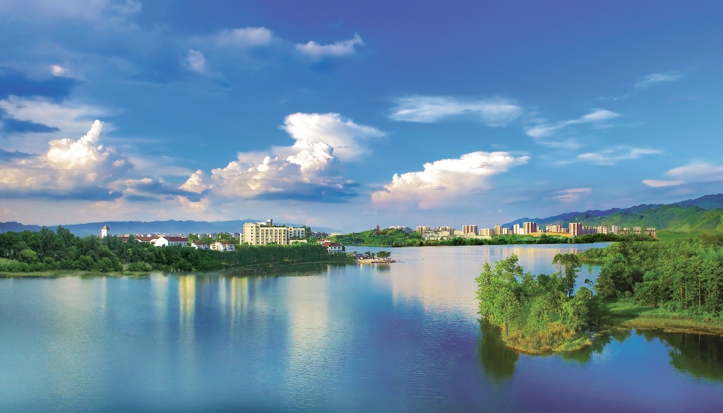 双桂湖国家湿地公园.市发展改革委供图