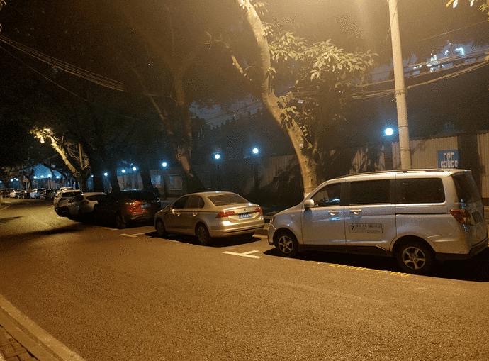 夜间限时停车位。警方供图 华龙网-新重庆客户端 发
