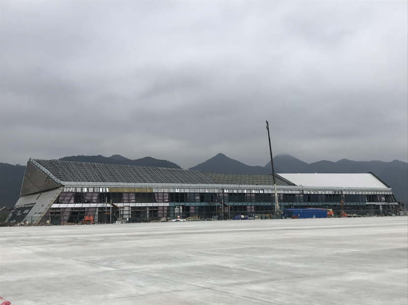 航站楼面积将达12000平方米。黔江机场供图 华龙网-新重庆客户端发