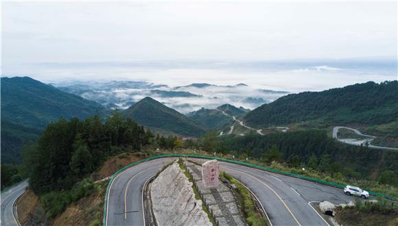 梁平百里竹海双桂堂旅游公路，探寻巴渝后花园新风采