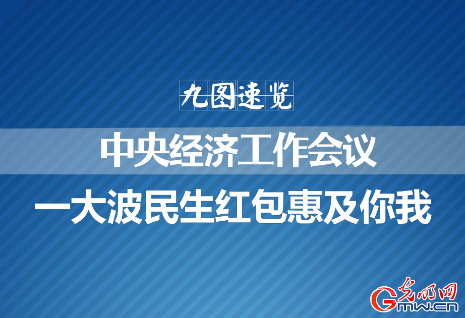  九图速览中央经济工作会议