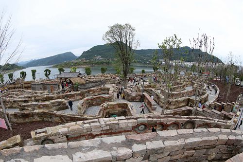 云阳四方井公园盛大开园 大量老物件带你追忆乡愁