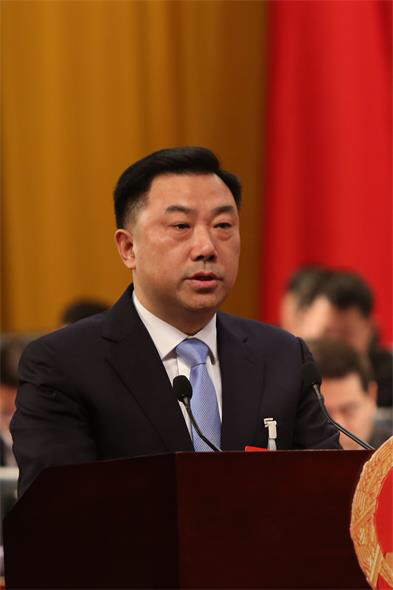 2019再出发】合川区十七届人大三次会议开幕 区长徐万忠作政府工作