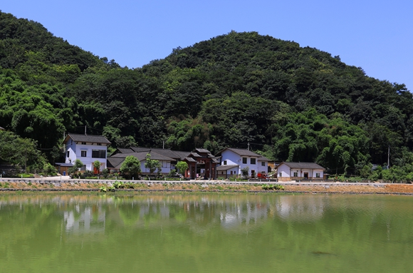 渝北区洛碛镇大天池村一幅乡愁更浓的田园风情画