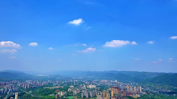 北碚区优良天数在中心城区率先达到300天