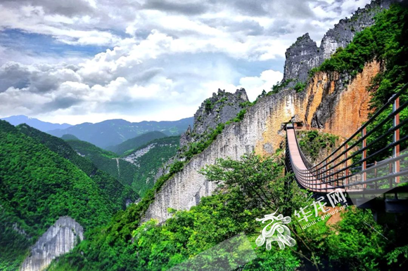 春暖花开游心动 "三八节"女性免费游武陵山大裂谷